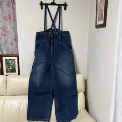JOHNBULL デニム　エンジニアオーバーパンツ　サスペンダー　M 日本製