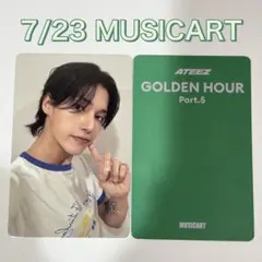 ATEEZ ウヨン トレカ MUSICART ヨントン 特典 対面 サイン会