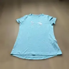 アンダーアーマ　160 半袖　スポーツウェア　子供服　エメラルドグリーンのサムネイル