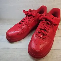 Nike Air Force 1 レッド スニーカー