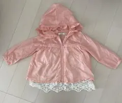 美品☆mia mail ナイロンパーカー　100cm