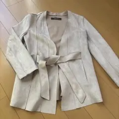 ZARA BASIC ノーカラー ジャケット