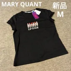 MARY QUANT マリークヮント　コスTシャツ　黒　M 新品
