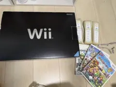 値下げ！Wii 本体 リモコン4個　ゲームソフト3本付き