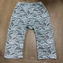 アンパンマン 裏起毛ズボン　95cm 水色　パンツ