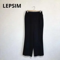 レプシィム ハタラク7DAYSパンツ 機能付きストレートパン ブラック M