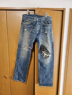 Alexander Lee Chang　ダメージ加工デニムパンツ