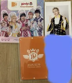 ウェンディーズDDコラボコースター＆トレカ 株式会社DD×ウェンディーズ・ファーストキッチン！ ☆撮り下ろし
