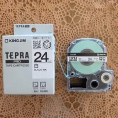 KING JIM テプラPRO テープカートリッジ SS24K