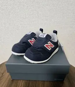 新品New Balance 313 ネイビー ベビーシューズ