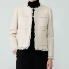 ⚠︎【超美品】theoryluxe ツイードジャケット