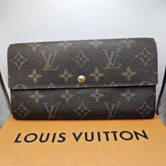 美品 ルイ・ヴィトン モノグラム ポルトフォイユ・サラ M61734