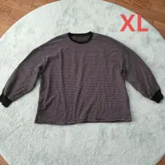 Dazy ストライプ 長袖Tシャツ XL