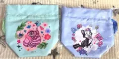 ディズニー にゃんにゃんにゃん 一番くじ D賞 巾着ポーチ 新品