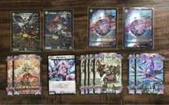 デュエルマスターズ 闇王ゼーロデッキパーツ 13枚