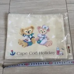 【新品未開封ダッフィー＆シェリーメイ ポーチ「Cape Cod Holiday」
