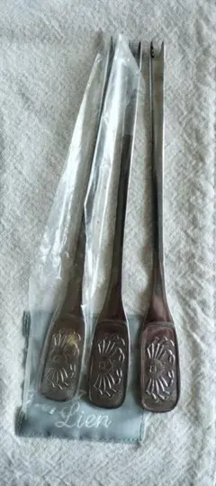 【蟹甲殻類大腿部歩脚身取出器具】カニの身を取るもの 3本セットカニフォークのサムネイル