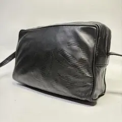 【極美品】ロエベ ショルダーバッグ ナッパレザー アナグラム ビンテージブラックのサムネイル