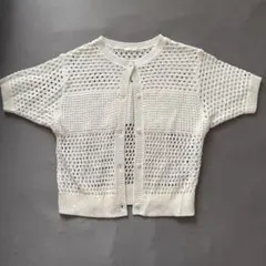GU⭐︎メッシュカーディガン