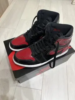 NIKE AIR JORDAN 1 RETRO HIGH OG パテントブレッドのサムネイル