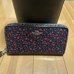 COACH 長財布 花柄