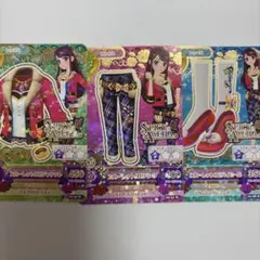 アイカツ SPICY AGEHA レア 3枚セット
