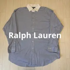テ*ド様 90s00s Ralph Laurenラルフローレン古着長袖シャツポニ