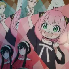 スパイファミリー SPY×FAMILY クリアファイル 2枚セット 新品