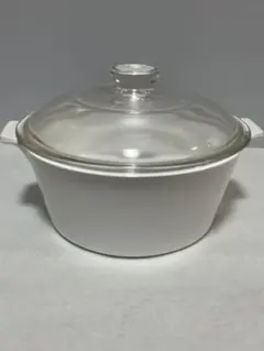 Corning Ware 両手鍋 1.75QT ガラス蓋付 USA製のサムネイル