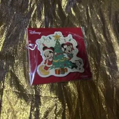 ミッキー＆ミニー クリスマス ピンバッジ　happyくじ