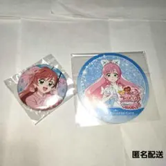 虹ヶ丘ましろ　キュアプリズム　缶バッジ　コースター　水たまり　タワレコ　ひろプリ