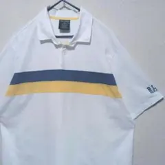 90s ポロジーンズ ラルフローレン ポロシャツ XL 良フェード 古着