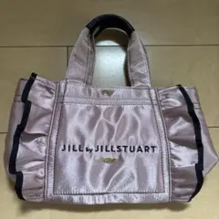 JILL by JILLSTUART フリルハンドバッグ ピーチジョン