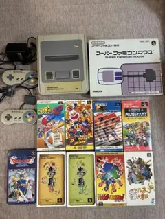 スーパーファミコン 本体とゲームソフトセット