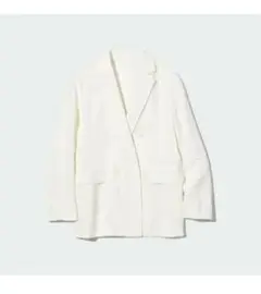 リネンブレンドジャケット ユニクロ