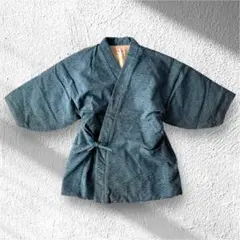 はんてん ちゃんちゃんこ 総柄 裏ボア キルティング ポケット有 防寒着 F