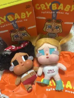 新作 CRYBABY Vacation Mode On ぬいぐるみ2体セット°・