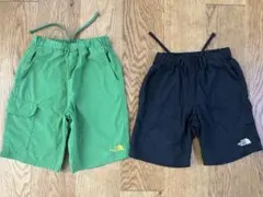 THE NORTH FACE ハーフパンツ 2枚セット 100cm - メルカリ