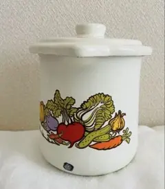 常滑焼 久松窯 3.6L野菜柄漬物容器 - メルカリ