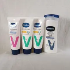 Vaselineヴァセリン ハンドクリーム ボディローション4本セットのサムネイル