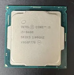 【ジャンク】Intel Core i5-9400 CPU