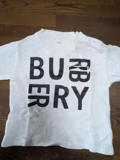 BURBERRY ロゴ Tシャツ ホワイト　18m