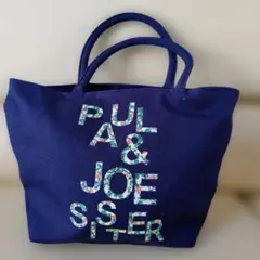 【未使用】PAUL & JOE SISTER トートバッグ ネイビーのサムネイル