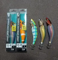 ヤマシタ シマノ ダイワ エギ 5本セット 3.5号 - メルカリ