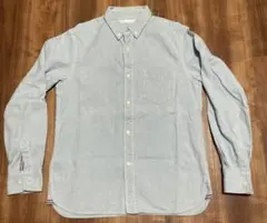 ホワイトマウンテニアリング　ボタンダウンシャツ　サイズS ライトブルー