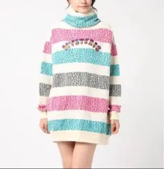 hysteric glamour タートルネック　ワンピース