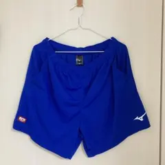 卓球　ミズノ　ゲームパンツ　ブルー2XLサイズ　JTTA