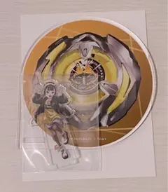 爆旋陀螺吧 隨機壓克力杯墊 七彩多色