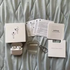 AirPods 本体　箱付き AirPods本体 ホワイト 箱付き 説明書あり。 lightning正規品 - メルカリ