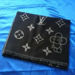 キュート♪正規品　ルイヴィトン未使用品　マフラー　モノグラムヴィヴィエンヌ　黒系